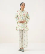 Printed Crosshatch Shirt