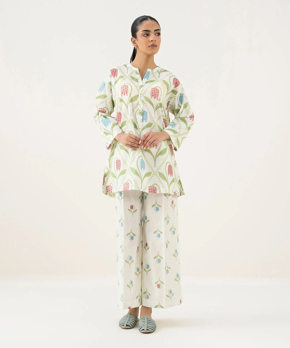 Printed Crosshatch Shirt2 Printed Crosshatch Shirt